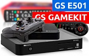 Комплект из ресивера GS E501 и игровой консоли GS Gamekit